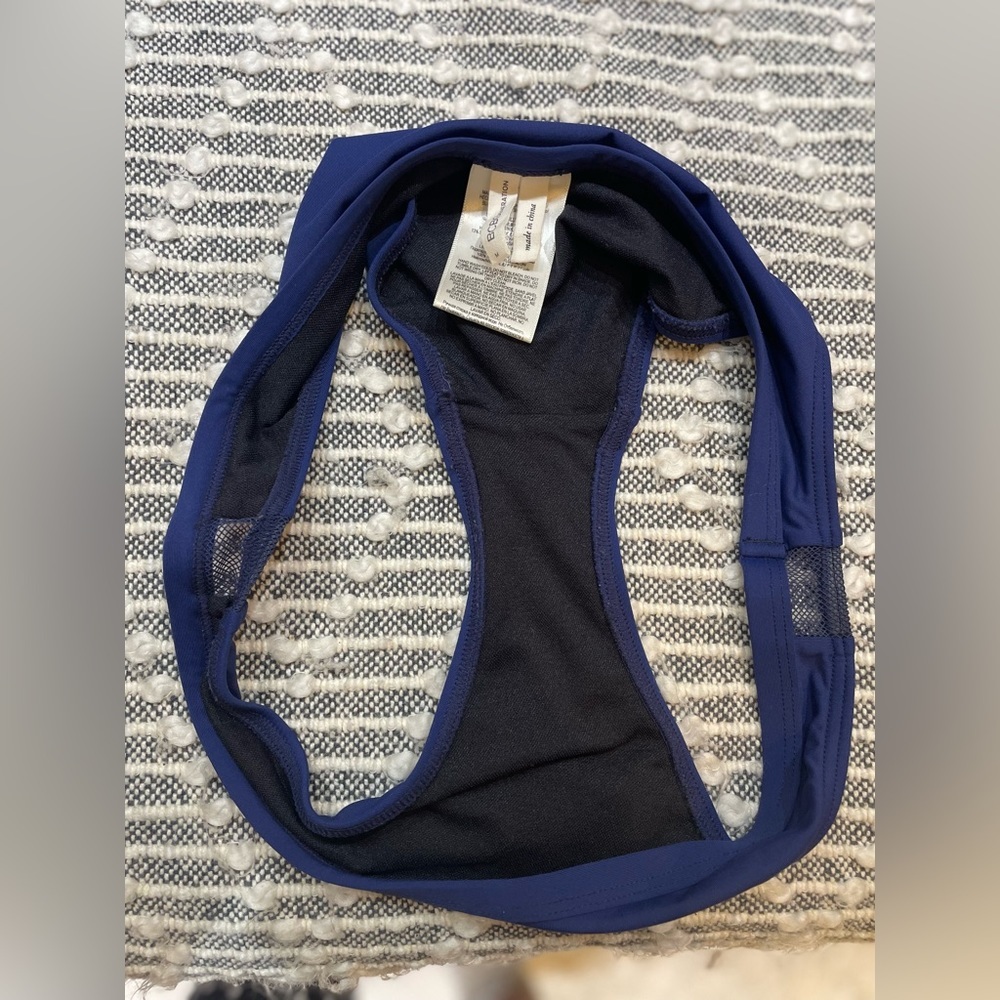 BCBGeneration Blue Patterned Halter Bikini Set - Picture 14 of 16